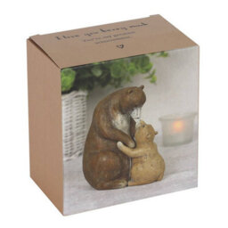 Mother And Baby Bear Ornament With Mini Sentiment Card - thumbnail 4