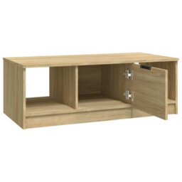 Berkfield Stylish Coffee Table Sonoma Oak 102X50X36 Cm Engineered Wood - thumbnail 5