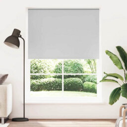 Berkfield Reflective Roller Blind Blackout 140 X 230 Cm Grey - thumbnail 2