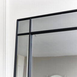 Melody Maison Large Black Framed Wall / Leaner Mirror 80Cm X 180Cm - thumbnail 3
