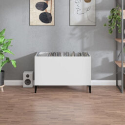 Walplus Record Cabinet White 74.5X38X48 Cm Engineered Wood - thumbnail 3