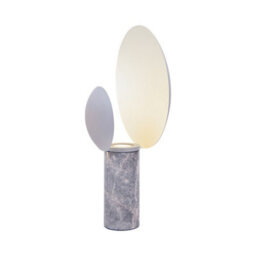 Nordlux Caché Premium Marble Table Lamp Dual Shade Grey, Mains - thumbnail 1