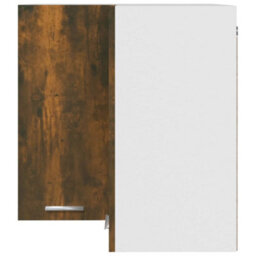 Vidaxl Hanging Corner Cabinet Lyon Smoked Oak 57X57X60 Cm Engineered Wood - thumbnail 5
