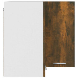 Vidaxl Hanging Corner Cabinet Lyon Smoked Oak 57X57X60 Cm Engineered Wood - thumbnail 7