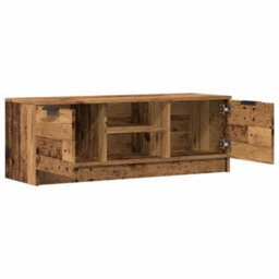 Berkfield Durable Tv Cabinet Old Wood 102X35X36.5 Cm Engineered Wood - thumbnail 7