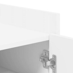 Vidaxl Shoe Cabinet White 52X37.5X100 Cm Engineered Wood - thumbnail 8