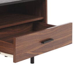 Beliani Retro Tv Stand Jose Dark Brown - thumbnail 8