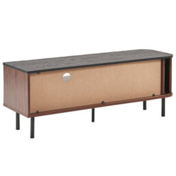 Beliani Retro Tv Stand Jose Dark Brown - thumbnail 6