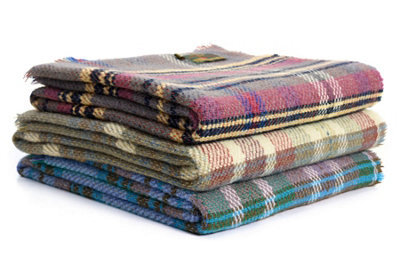 Tweedmill Random Recycled All 100% Wool Throw