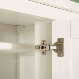 Cornish White Double Wardrobe With Drawer - By Roseland Furniture - thumbnail 6