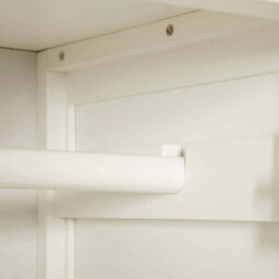 Cornish White Double Wardrobe With Drawer - By Roseland Furniture - thumbnail 9
