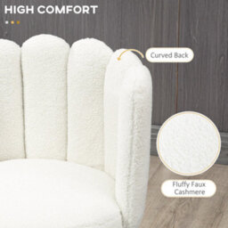 Wyld Haus Elvine Tare Set Of 2 Cream Boucle Bar Stools With Steel Base And Footrest - 65Cm Seat Height - thumbnail 5