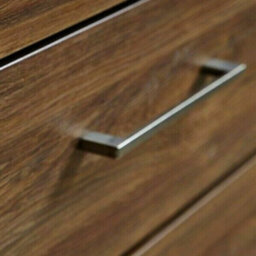 Impact Furniture Mobile Pedestal 3 Drawer Unit Castors Cabinet Home Office Medium Oak Effect Gent - thumbnail 6