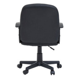 Orsina Comfortable Black Small Home Office Chair, Ergonomic Work From Home Chair, Movable Ergonomic Office Chair - thumbnail 4