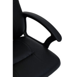 Orsina Comfortable Black Small Home Office Chair, Ergonomic Work From Home Chair, Movable Ergonomic Office Chair - thumbnail 5