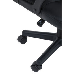 Orsina Comfortable Black Small Home Office Chair, Ergonomic Work From Home Chair, Movable Ergonomic Office Chair - thumbnail 8