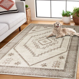 Ameha Modern Area Rugs Cashmere Living Room Bedroom Carpets-120X170 Cm Radiant - thumbnail 4