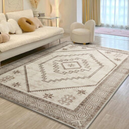 Ameha Modern Area Rugs Cashmere Living Room Bedroom Carpets-120X170 Cm Radiant - thumbnail 2