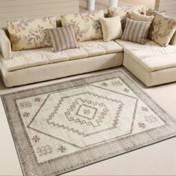 Ameha Modern Area Rugs Cashmere Living Room Bedroom Carpets-120X170 Cm Radiant - thumbnail 9