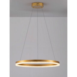 Luminosa Lighting Luminosa Adria 60Cm Integrated Led Pendant Ceiling Light Brass Gold Triac Dimmable Led 32W 1920Lm 3000K - thumbnail 4