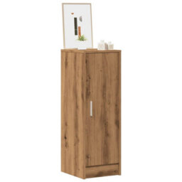 Vidaxl Shoe Cabinet Artisan Oak 32X35X92 Cm Engineered Wood - thumbnail 1