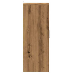 Vidaxl Shoe Cabinet Artisan Oak 32X35X92 Cm Engineered Wood - thumbnail 5