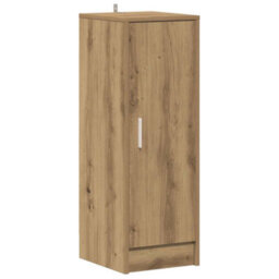 Vidaxl Shoe Cabinet Artisan Oak 32X35X92 Cm Engineered Wood - thumbnail 2