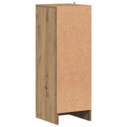 Vidaxl Shoe Cabinet Artisan Oak 32X35X92 Cm Engineered Wood - thumbnail 6