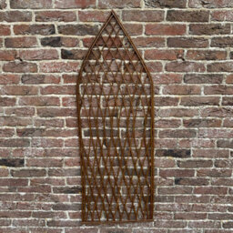 Selections Set Of 3 Willow Lattice Trellis With Gothic Top (120Cm X 45Cm) - thumbnail 3