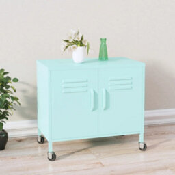 Walplus Storage Cabinet Mint 60X35X56 Cm Steel