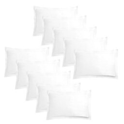Ohs 10 X Soft Cotton Oxford Edge Pillowcases, White - 50 X 75Cm - thumbnail 3