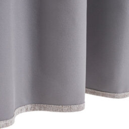 Living And Home Washable Two Hanging Methods Beige Solid Colour Faux Linen Polyester 100% Curtains Pair Set Of 2 137 X 117 Cm - thumbnail 8