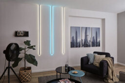 Paulmann 70268 Duo Profile 1 M Anodised Aluminium T-Profile Aluminium For Double-Sided Lighting Effects With Led Strips - thumbnail 3
