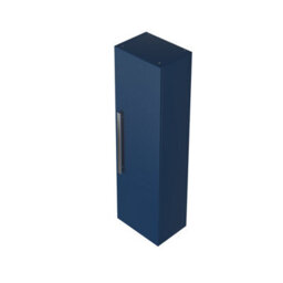Sundaze Matt Blue 1200mm Bathroom Wall Mounted Tall Storage Unit Cupboard Cabinet - thumbnail 3