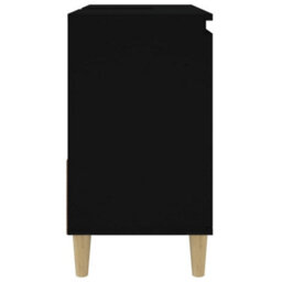 Berkfield Bathroom Cabinet Black 65X33X60 Cm Engineered Wood - thumbnail 8