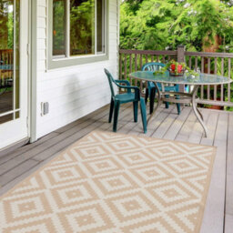 The Rugs Ecology Collection Outdoor Rugs In Beige  100Be - thumbnail 9