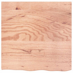 Berkfield Wall Shelf Light Brown 60X60X2 Cm Treated Solid Wood Oak - thumbnail 2