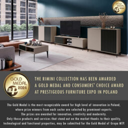 Heze Furniture Rimini Premium Tv Unit With Storage Modern Textured Door - thumbnail 5