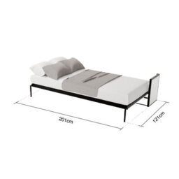 Wallbedking Murphy Bed Horizontal 90Cm X 200Cm Studio Wall Bed, Fold-Down Guest Bed For Small Rooms, Apartments And Studios - thumbnail 4