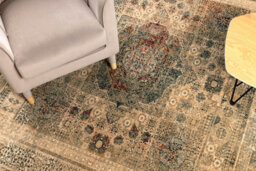 RugsX Wool Carpet Superior Mamluk Oriental Vintage Cream 100X150 Cm - thumbnail 5