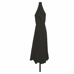Berkfield Modern Garden Parasol Black 395 X 395 X 245 Cm Polyester, Steel - thumbnail 1
