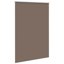 Berkfield Durable Roller Blind Blackout Coffee 160X230 Cm Fabric Width 156.6 Cm Polyester - thumbnail 3