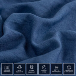 Pamposh Single Duvet Cover Set Pre-Washed Microfibre Bedding Set Comfort Lightweight Premium Quilt Cover Set With Zipper Closure - thumbnail 6