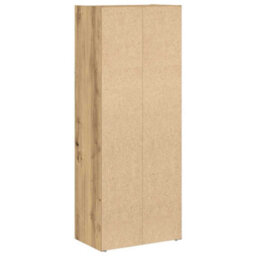 Berkfield Durable Bookcase Artisan Oak 40X24X102 Cm Engineered Wood - thumbnail 7
