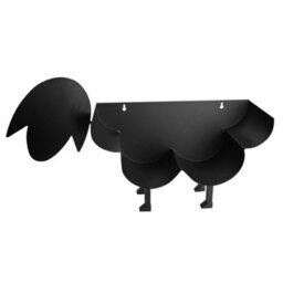 Finetree Sheep Toilet Roll Holder Black Free Standing Novelty Toilet Paper Stand Bathroom Decor - thumbnail 8