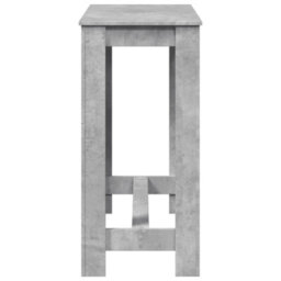Berkfield Bar Table Concrete Grey 102X50X103.5 Cm Engineered Wood - thumbnail 5