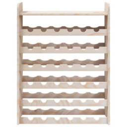 Walplus Wine Rack With Top Board 67.5X25X87 Cm Solid Wood Pine - thumbnail 5
