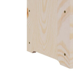 Walplus Wine Rack With Top Board 67.5X25X87 Cm Solid Wood Pine - thumbnail 8