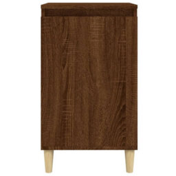 Berkfield Bedside Cabinet Brown Oak 40X35X70 Cm Engineered Wood - thumbnail 5