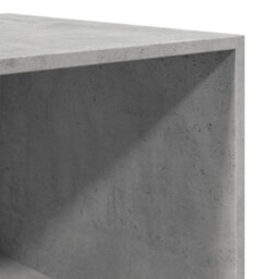 Berkfield Durable Wardrobe Concrete Grey 100X50X200 Cm Engineered Wood - thumbnail 8